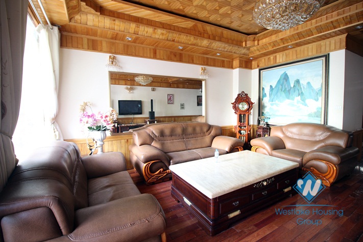 Unique villa for rent in Ciputra, Tay Ho, Hanoi. 
